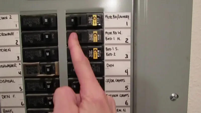 Identify and Reset a Tripped Circuit Breaker