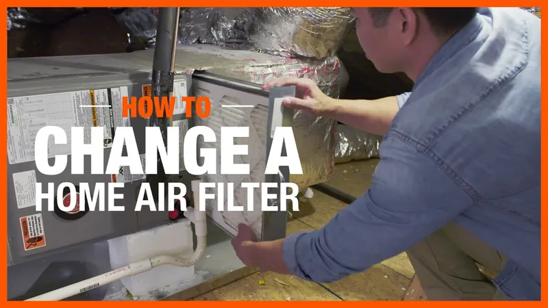 How to Change a Home Air Filter
