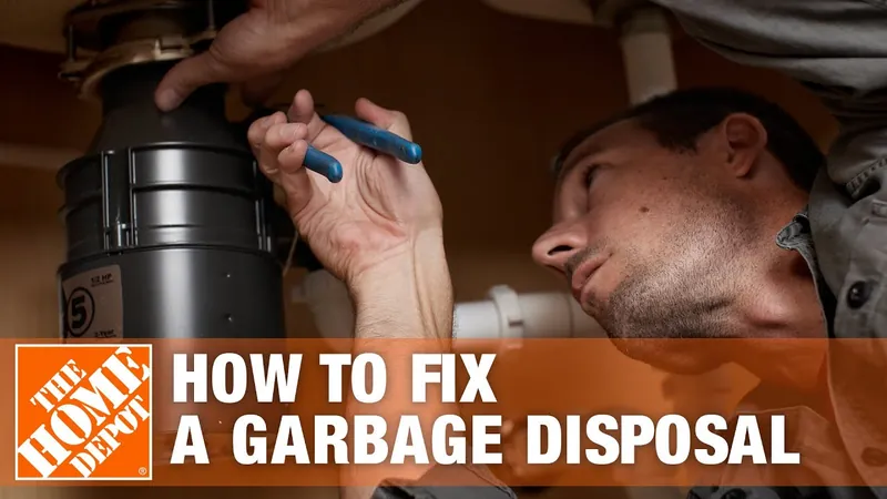 How to Fix a Garbage Disposal